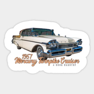 1957 Mercury Turnpike Cruiser 4 Door Hardtop Sticker
